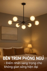 đèn trùm phòng ngủ